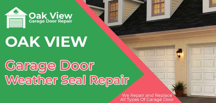 Top Garage Door Weather Seal Repair Oak, How To Replace Strip On Bottom Of Garage Door